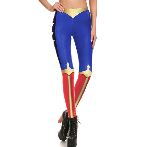 Wonder Woman Leggings - Yoga Hive