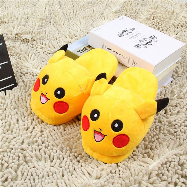Cozy Pikachu House Slippers
