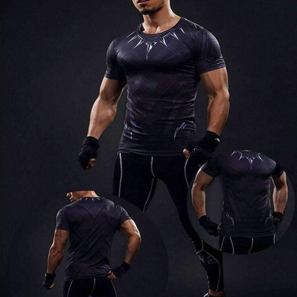 T'Challa Mens Compression Shirt (Short Sleeve)