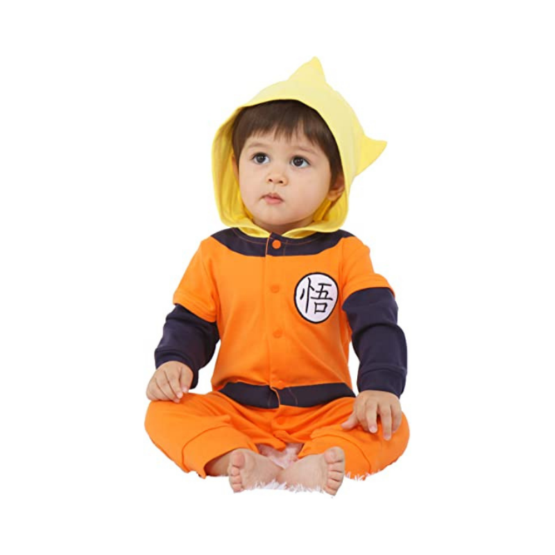 Luffy Baby Clothes - Anime Costumes - Orange Bison
