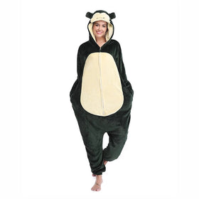 Snorlax Adult Hooded Onesies (Kirigumi)