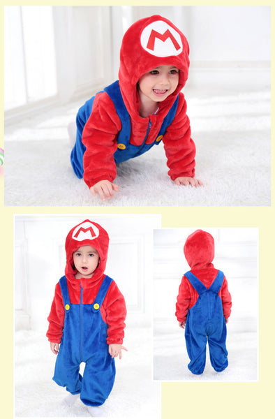 Mario Hooded Onesie