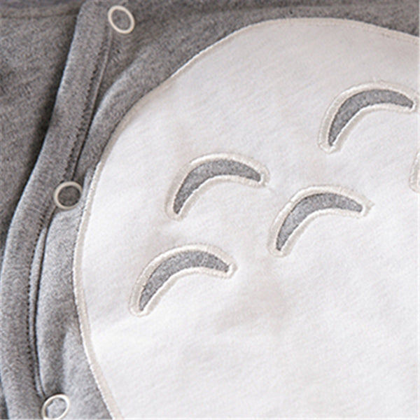 Totoro Hooded Onesie with Matching Shoes