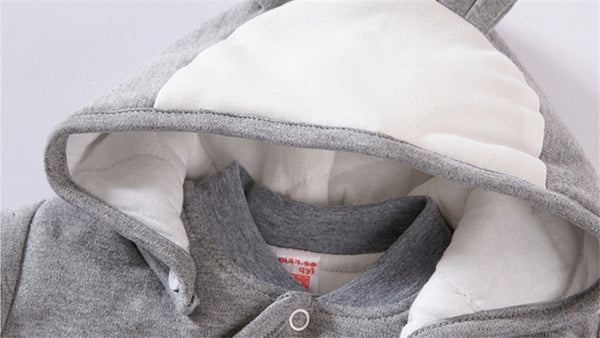 Totoro Hooded Onesie with Matching Shoes