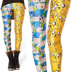 Finn the Human and Jake the Dog (Leggings only)