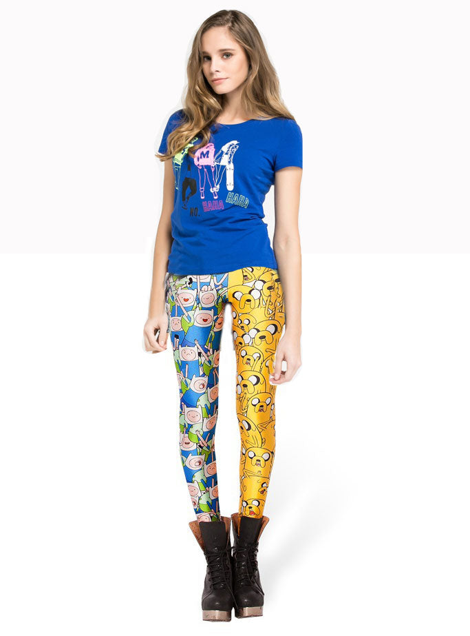 Finn the Human and Jake the Dog (Leggings only)