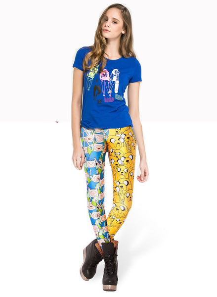 Finn the Human and Jake the Dog (Leggings only)