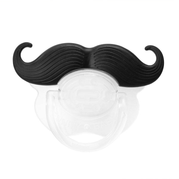 Handlebar Mustache Pacifiers for Newborns, Infants, and Toddlers