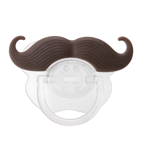 Handlebar Mustache Pacifiers for Newborns, Infants, and Toddlers