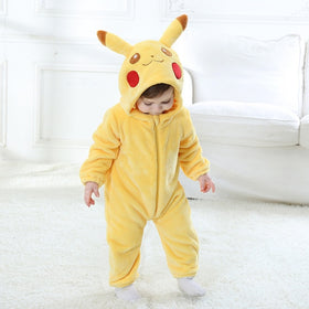 Pokemon Pikachu baby onesies for babies, infants, newborns, and toddlers