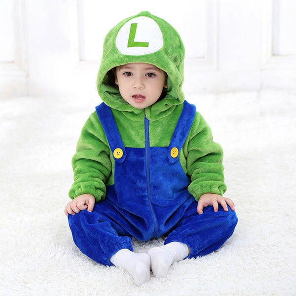 Luigi Hooded Onesie