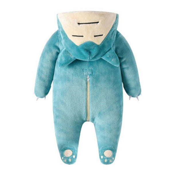 Snorlax Hooded Onesie (with Slip-On Paws)